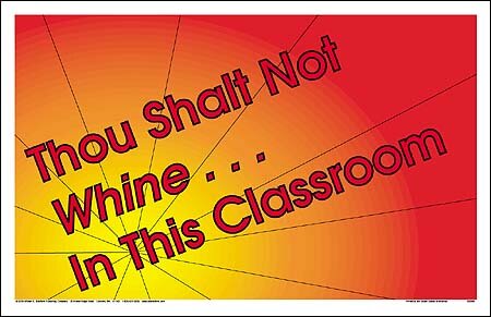 Whining Demotivational Poster